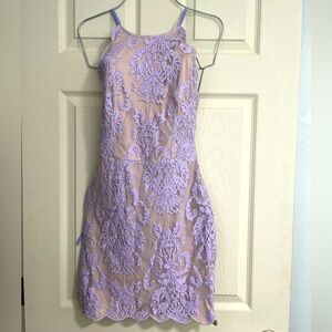 Lavender Lace Women’s Dress